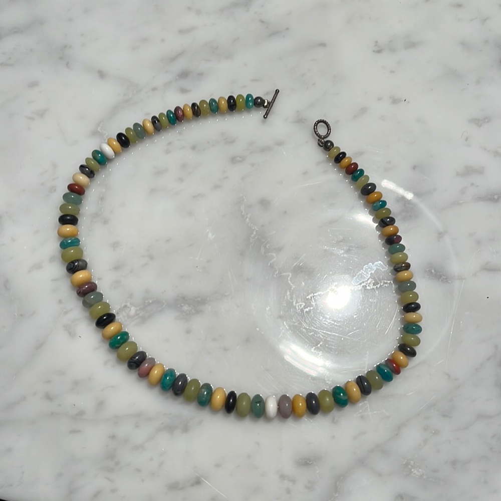 Green/Neutral Necklace/Choker